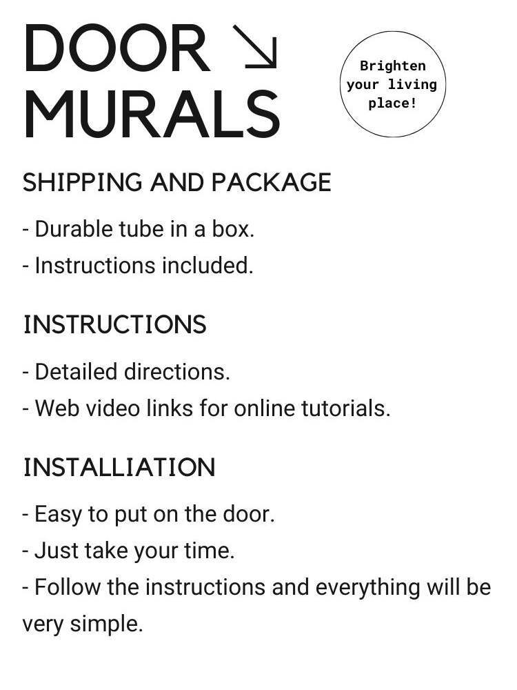 Mermaid Window Stained Glass -Door Mural, Glossy Laminated Sticker, Single piece