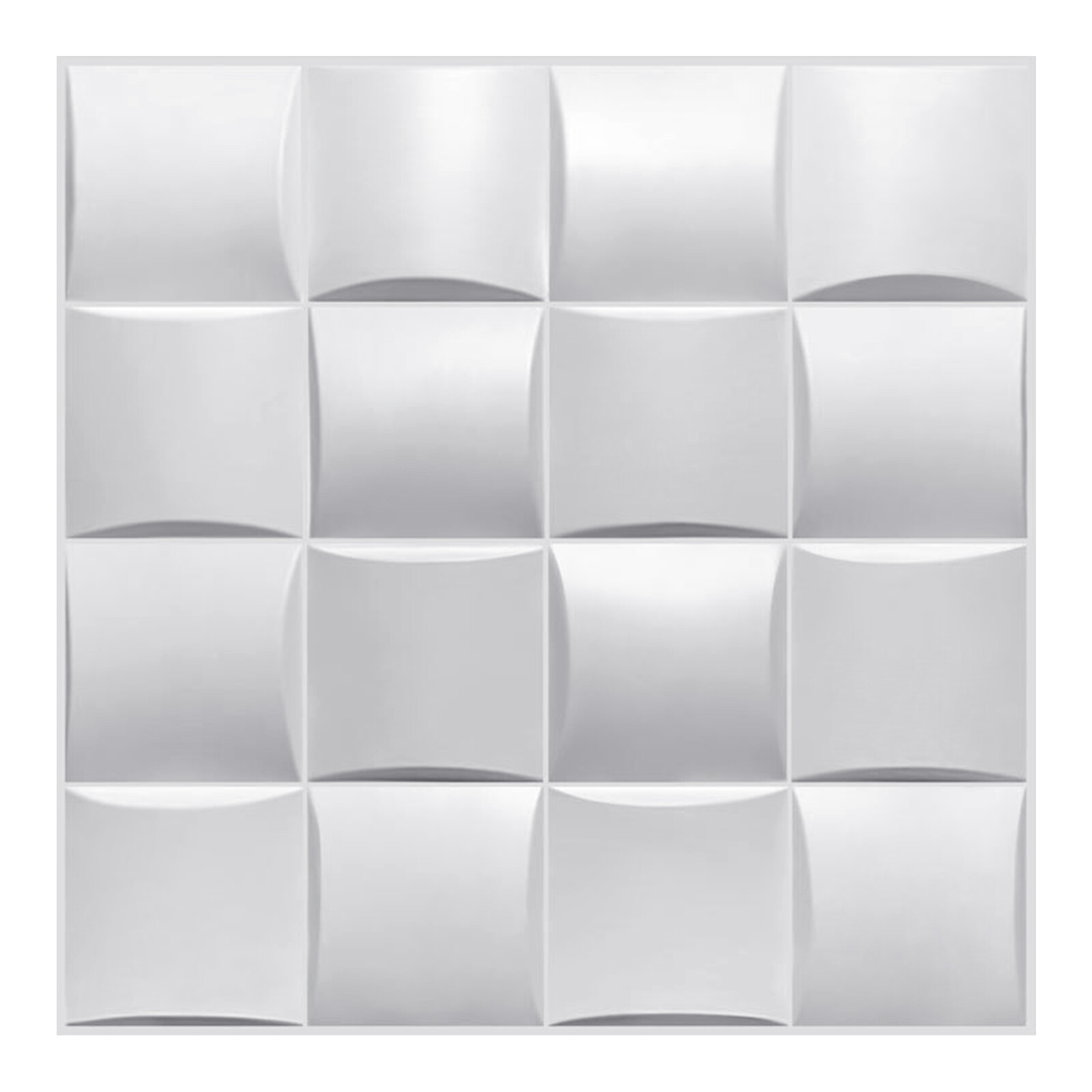3D Wall Panel DIY Room Decor Ceiling Tiles Wallpaper Background Decal PVC 24pcs