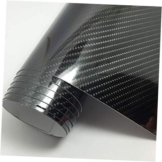 Carbon Fiber Vinyl Wrap for Cars – 6D High Gloss – Roll Bubble – Bubble