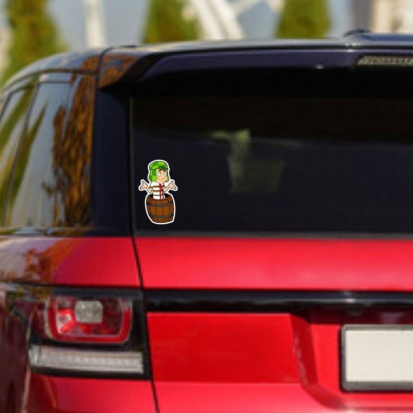 El Chavo del Ocho, Sticker, Peel N’ Stick, Different Sizes