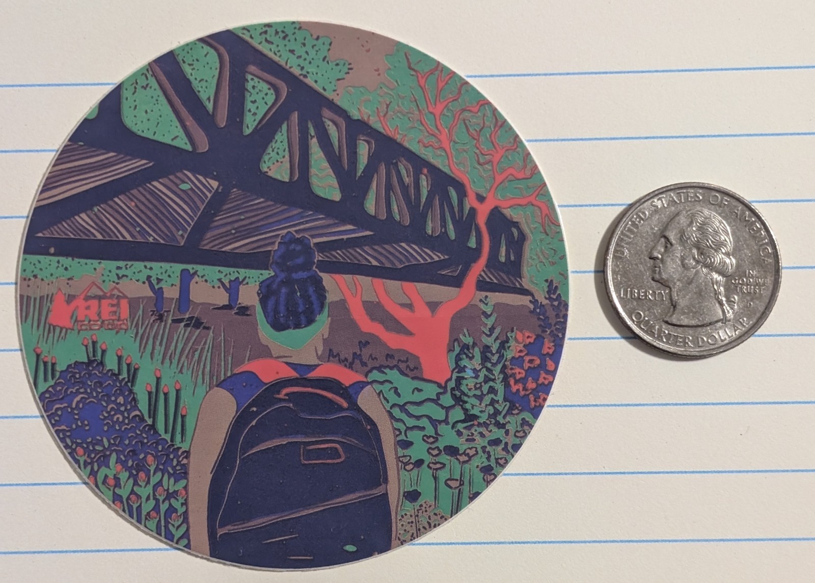 REI Co-op Member Made Sticker Set – Limited Edition – Outdoor Camping Lifestyle
