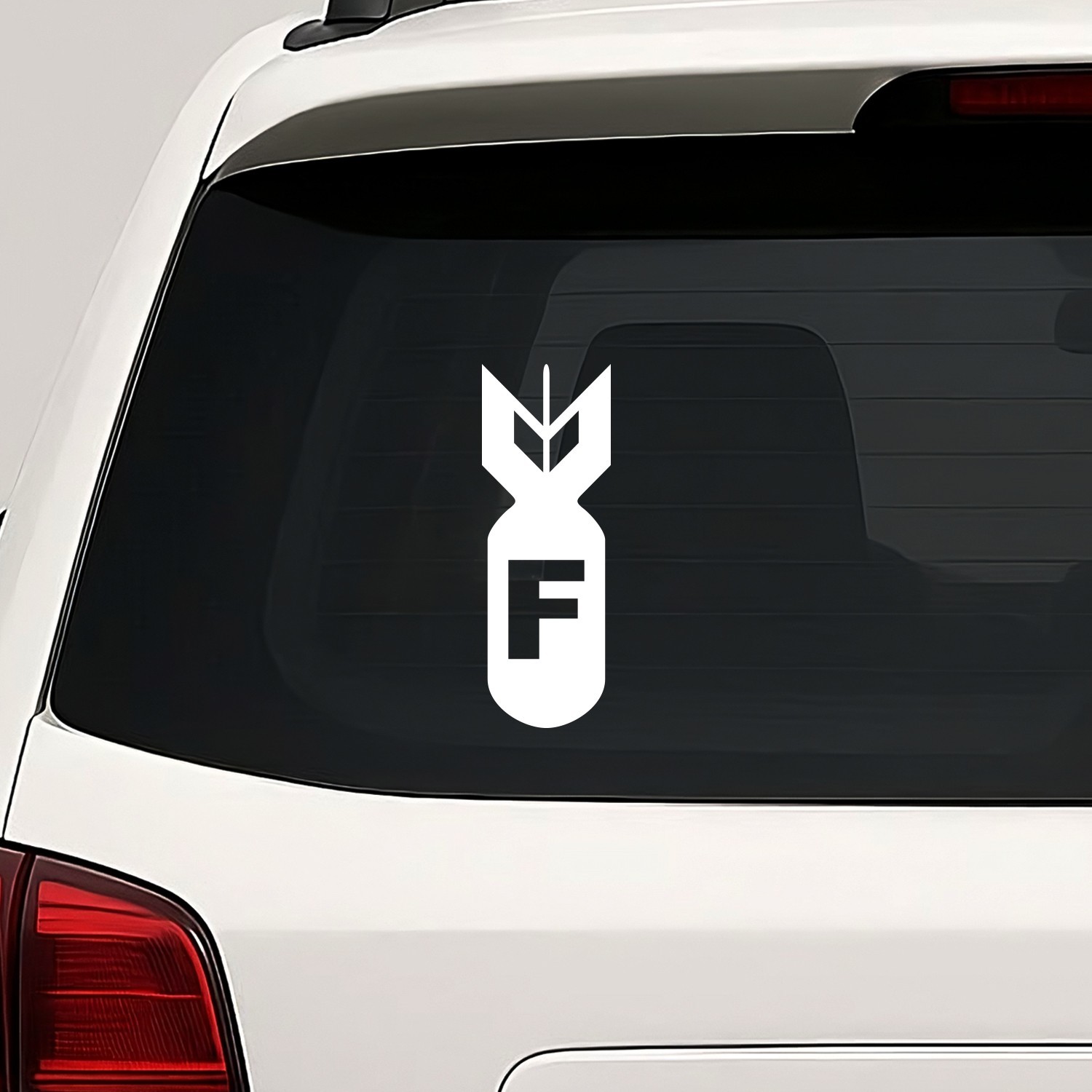 F Bomb Vinyl Die Cut Decal Sticker