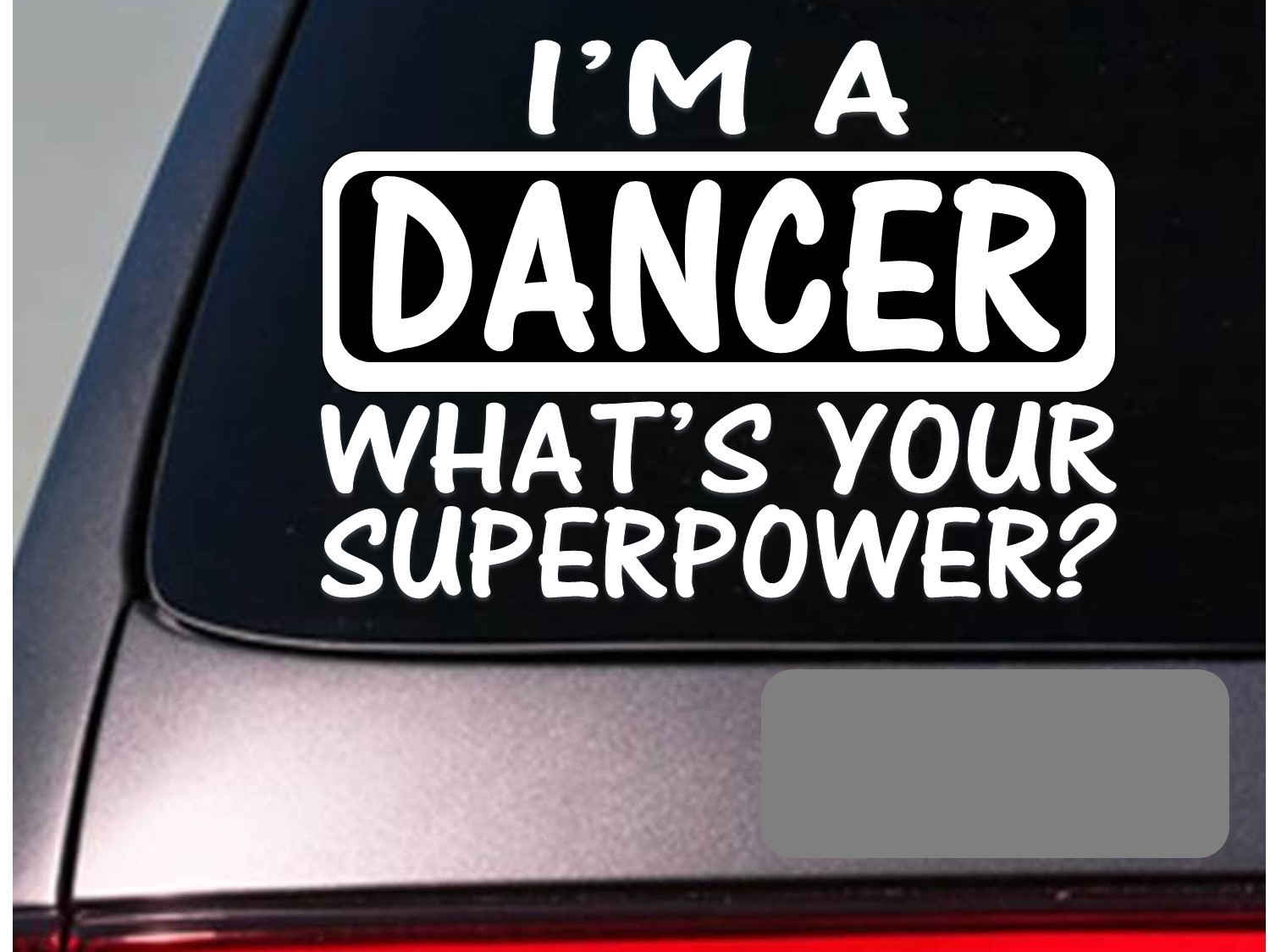 I’m a dancer dancing school tap shoes sticker decal *E133*