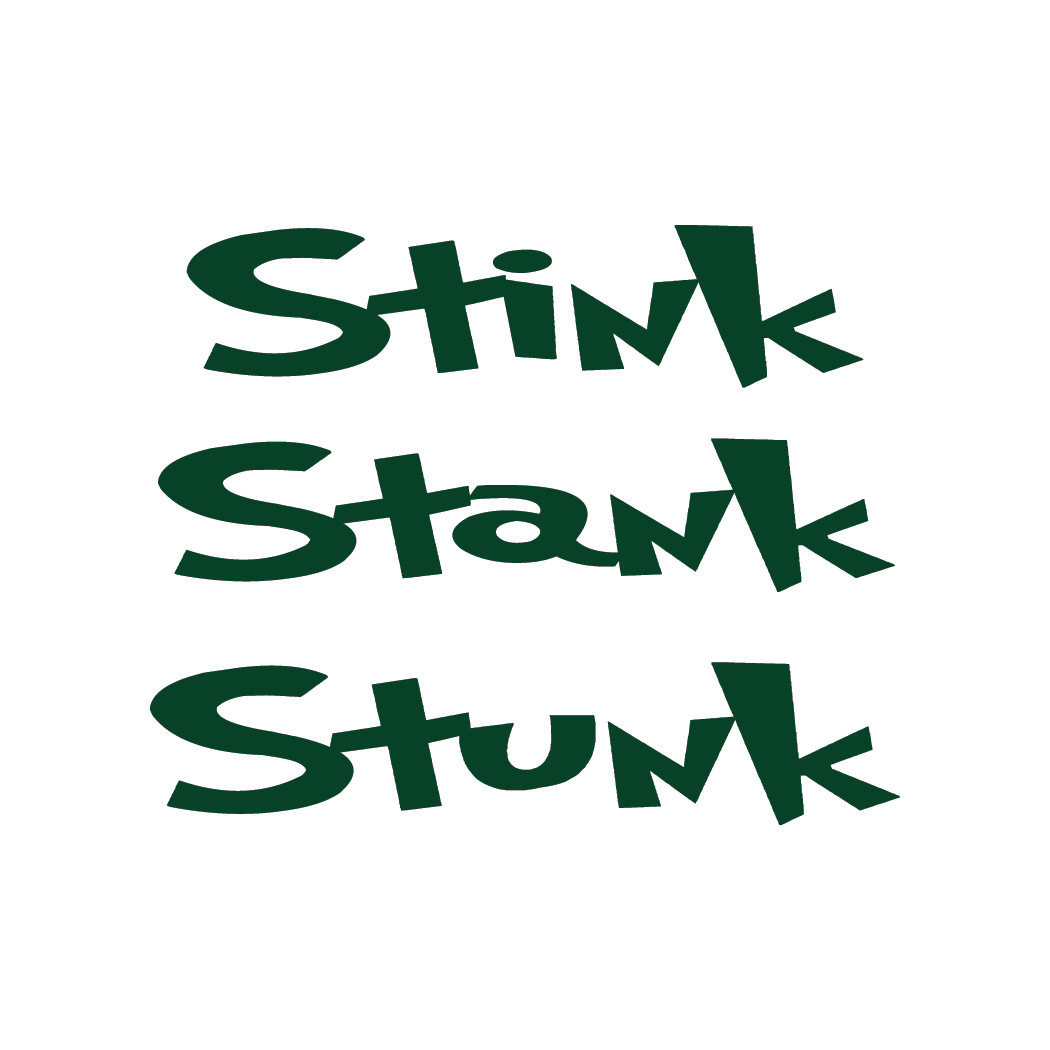 Stink Stank Stunk! Grinch Die Cut Decal Calendared Vinyl, Various colors!