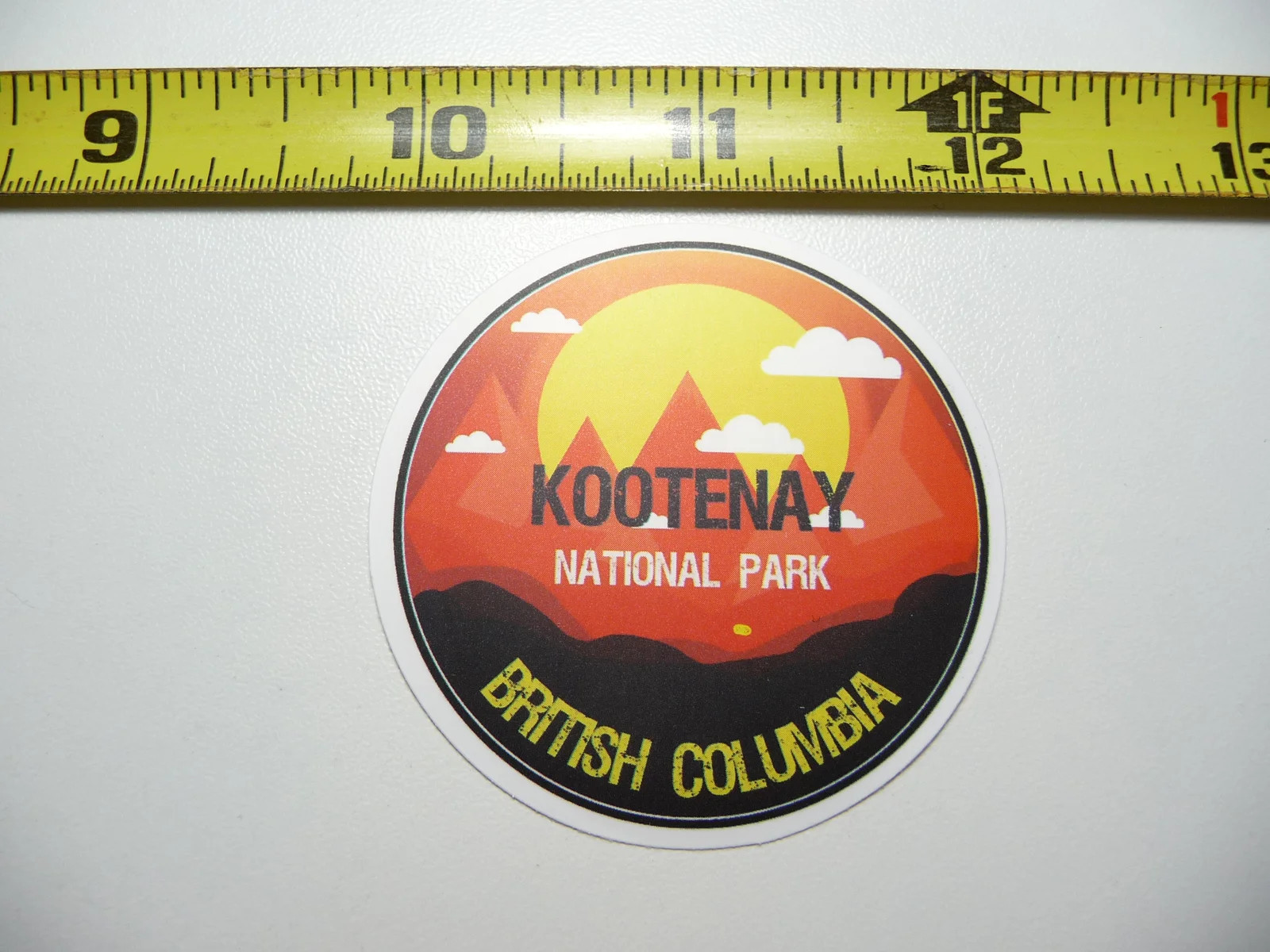 KOOTENAY NATIONAL PARK BRITISH COLUMBIA #6 SMALL STICKER DECAL HIKING CAMPING