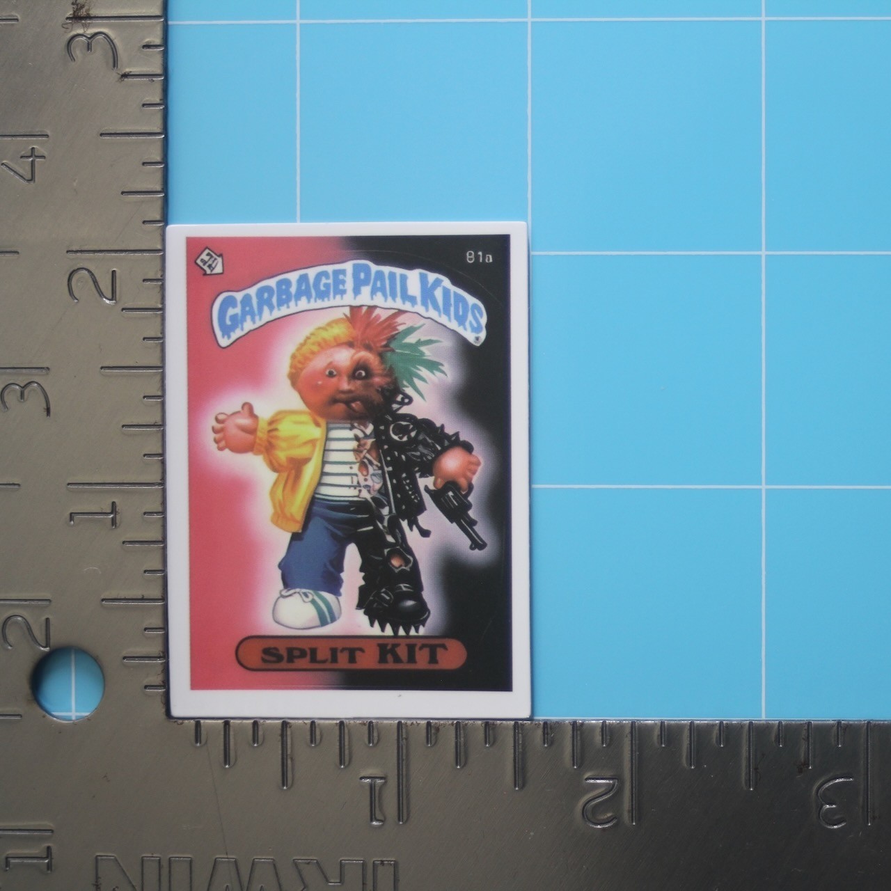 Garbage Pail Kids Sticker (SPLIT KIT) GPK Funny, Gloss PVC Decal
