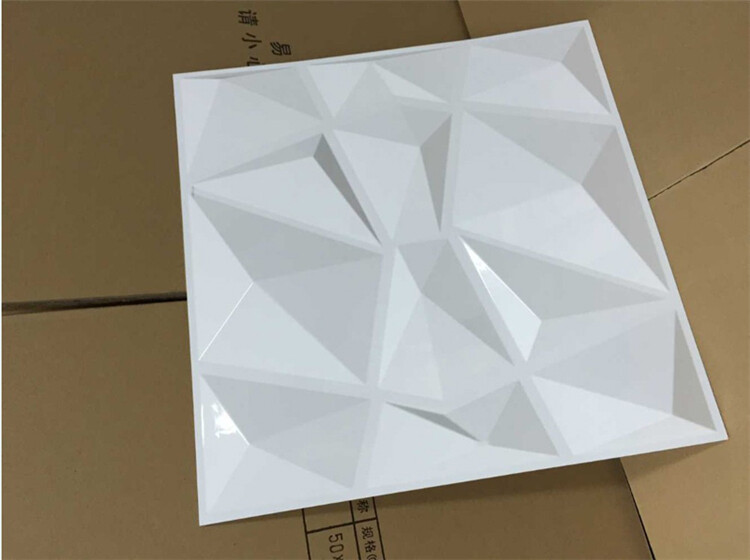 12x 3D Wall Panels PVC Geometric Brick Art Design DIY 11.8’x11.8′ Wallpaper Kit