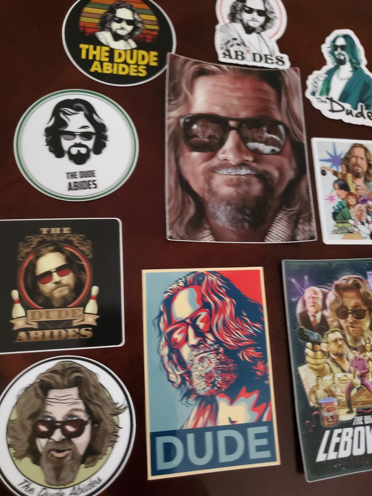 Big Lebowski STICKERS (13) Ultimate Variety Pack 👌 The Dude Abides