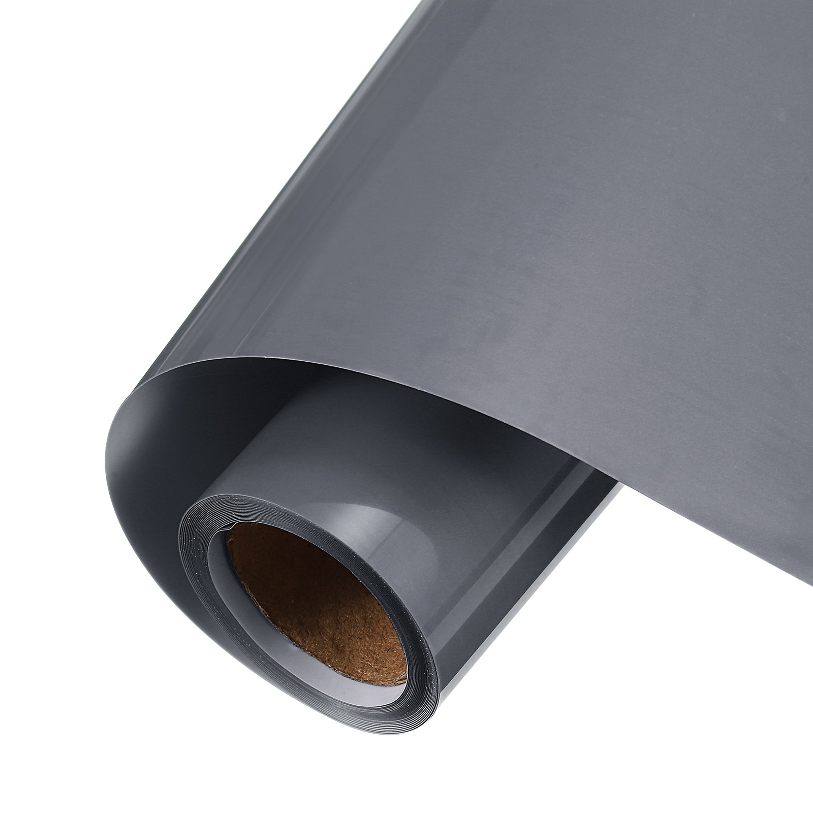 Dark Gray Permanent Vinyl, 12 Inch x 8ft Adhesive Vinyl Roll