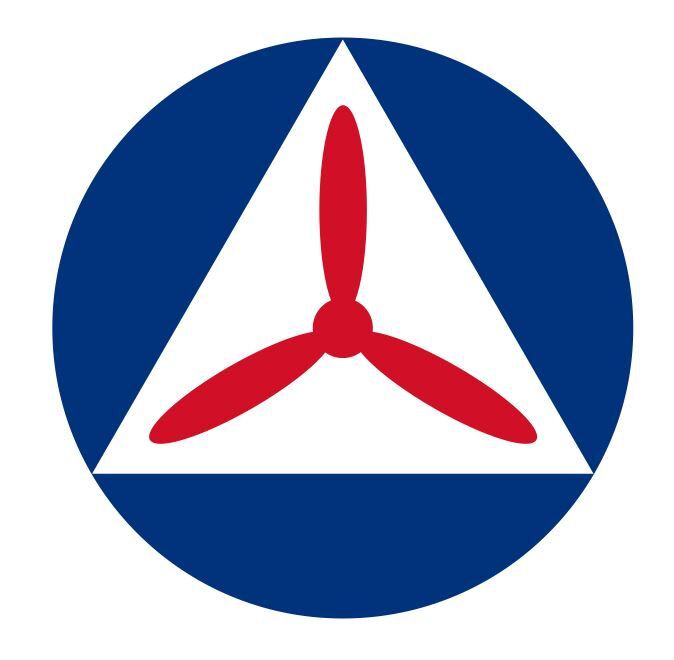 Roundel of the United States (1941) Civil Air Patrol Sticker Decal M886