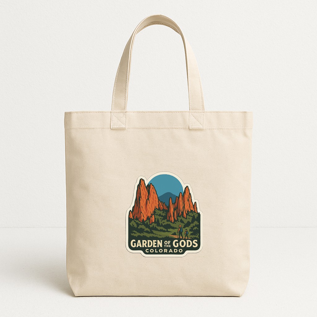 Garden of the Gods Colorado Iron On Heat Transfer Vinyl HTV Die-Cut Symbolic