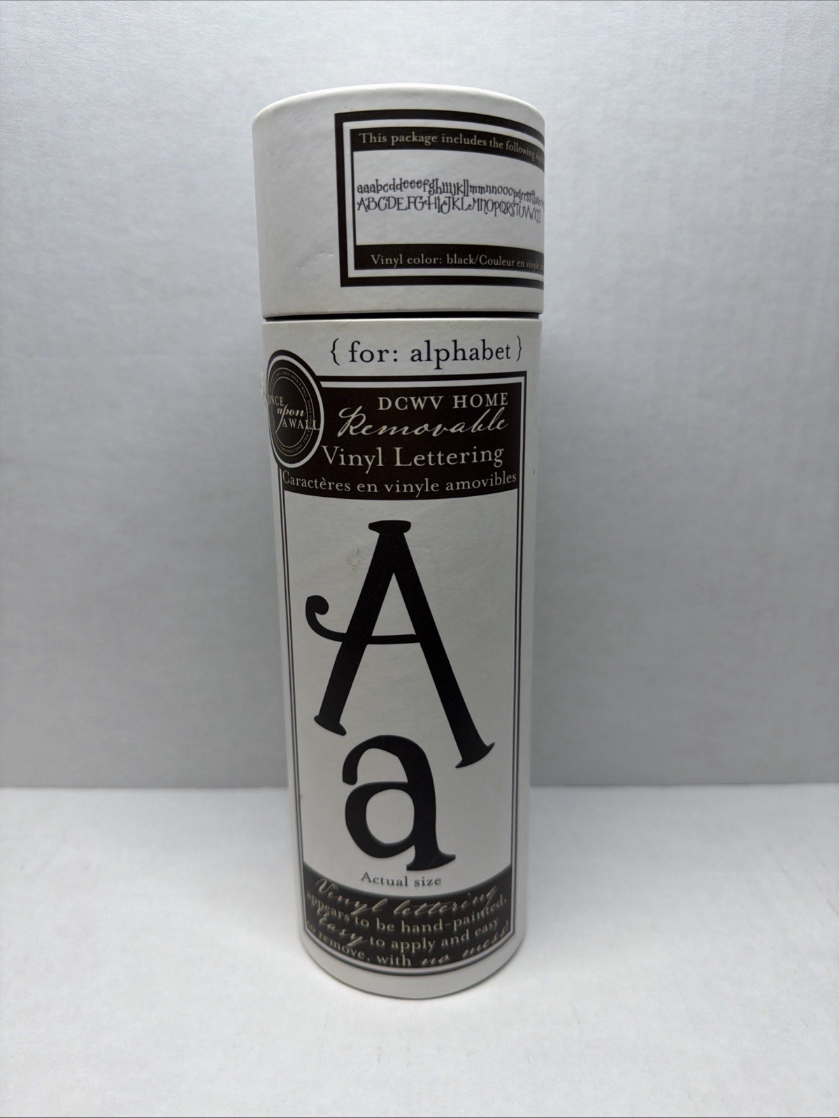 DCWV HOME Removable Vinyl Lettering. New Sealed.
