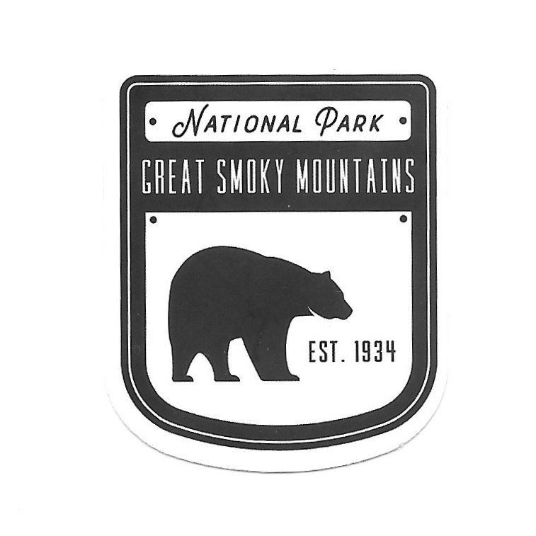 Great Smoky Mountains National Park Vinyl Sticker Journal Scrapbook Die Cut