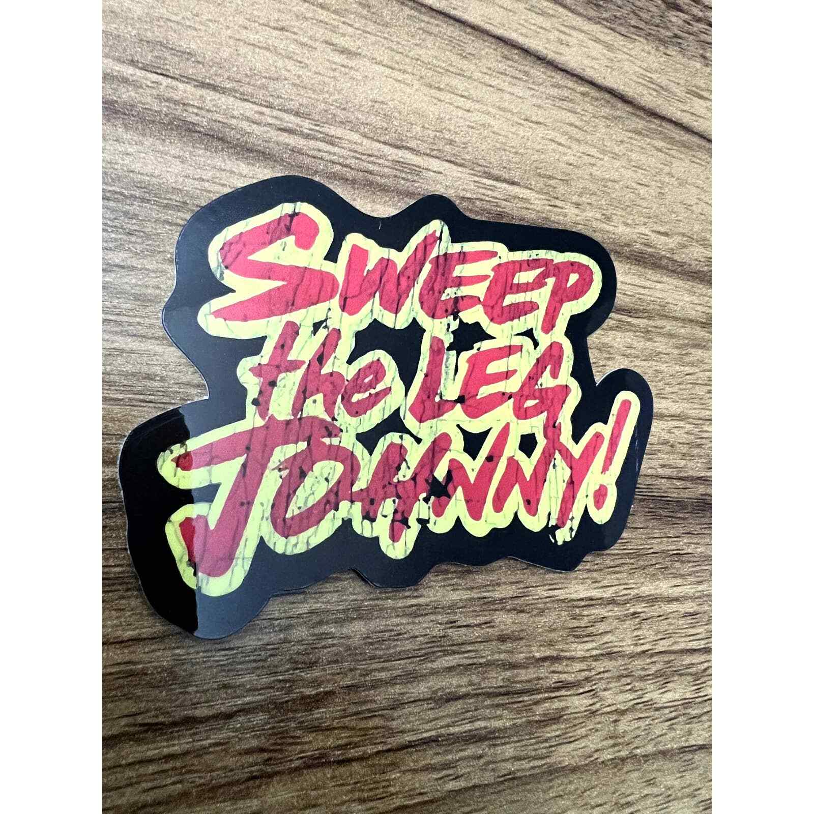 Karate Kid | Cobra Kai | Sweep the Leg | Daniel LaRusso | Johnny | Vinyl Sticker