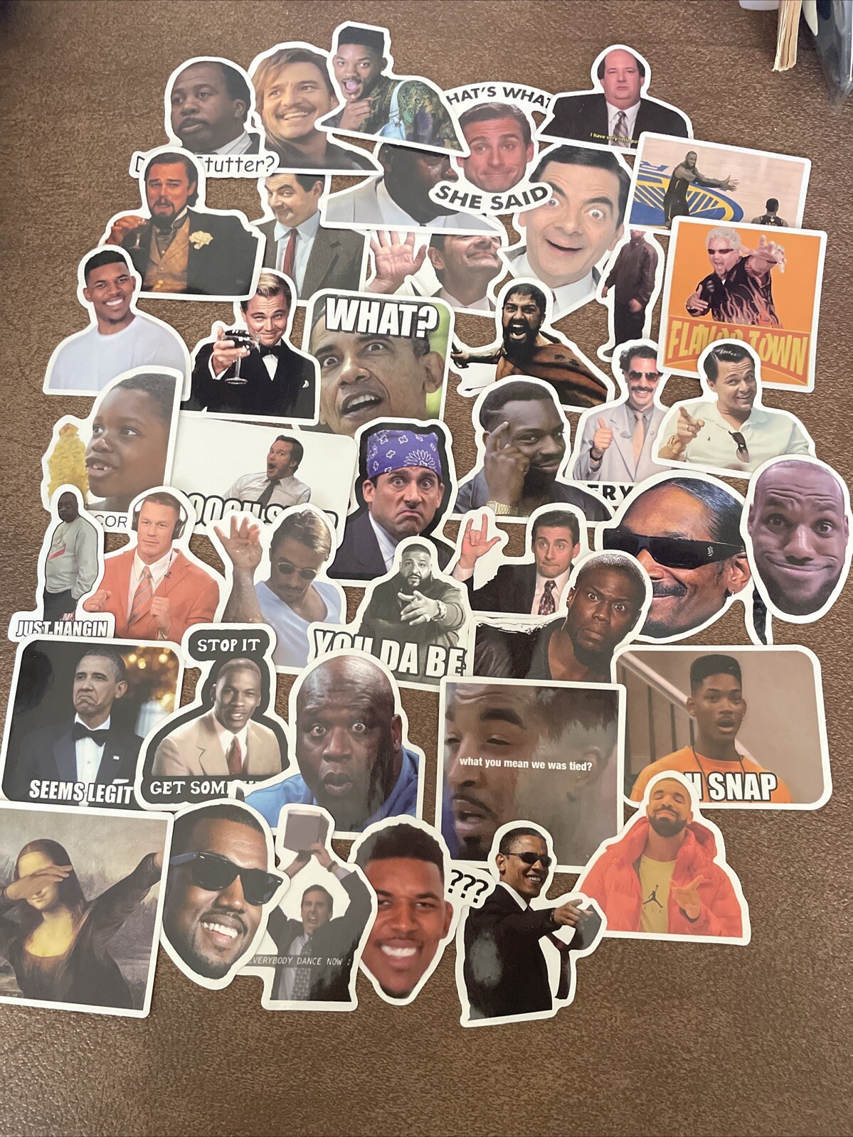 Lon Of 40+ Stockers Celebrity The Office Will Smith Michael Jordan Lebron Faces