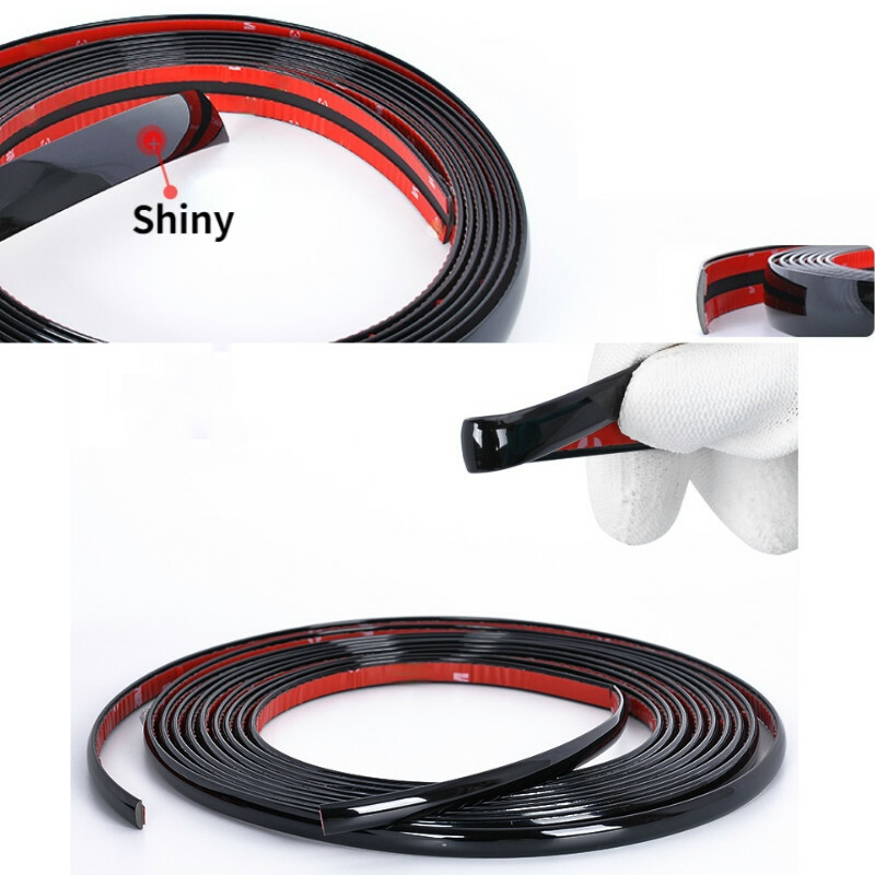 Car-Styling Car Moulding Trim Strip PVC DIY Door Edge Scratch Protector 3 Meter