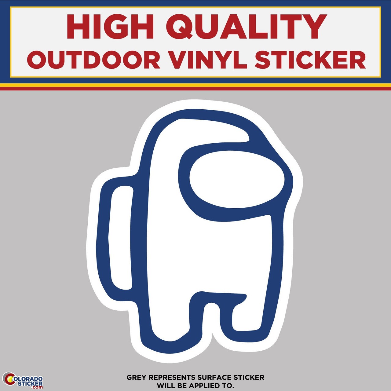 Among Us, High Quality Vinyl Stickers