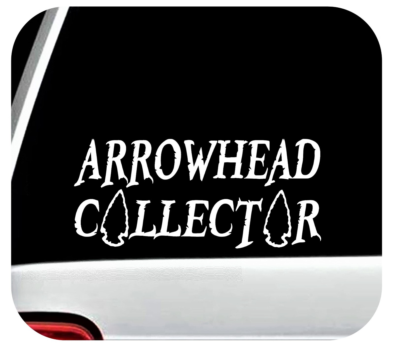 Arrowhead Collector Decal Window Sticker for Car End of Trail D1072