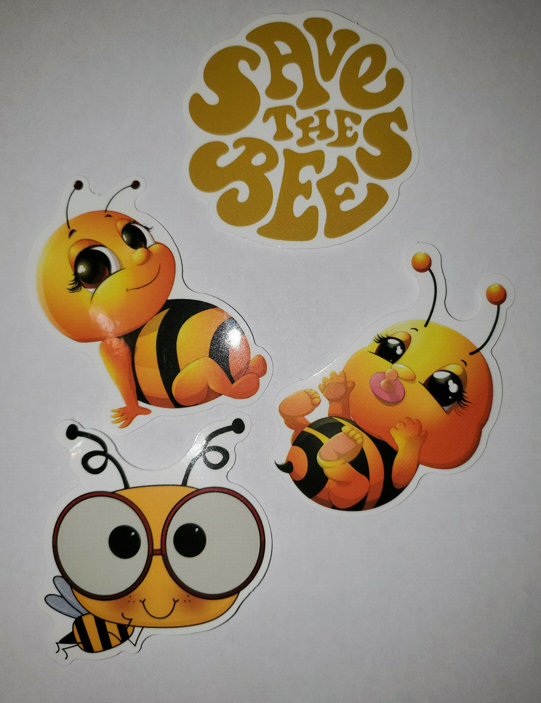 Save the Bees Sticker Nature 50 pcs – Vinyl Chromebook Mug Luggage skateboard