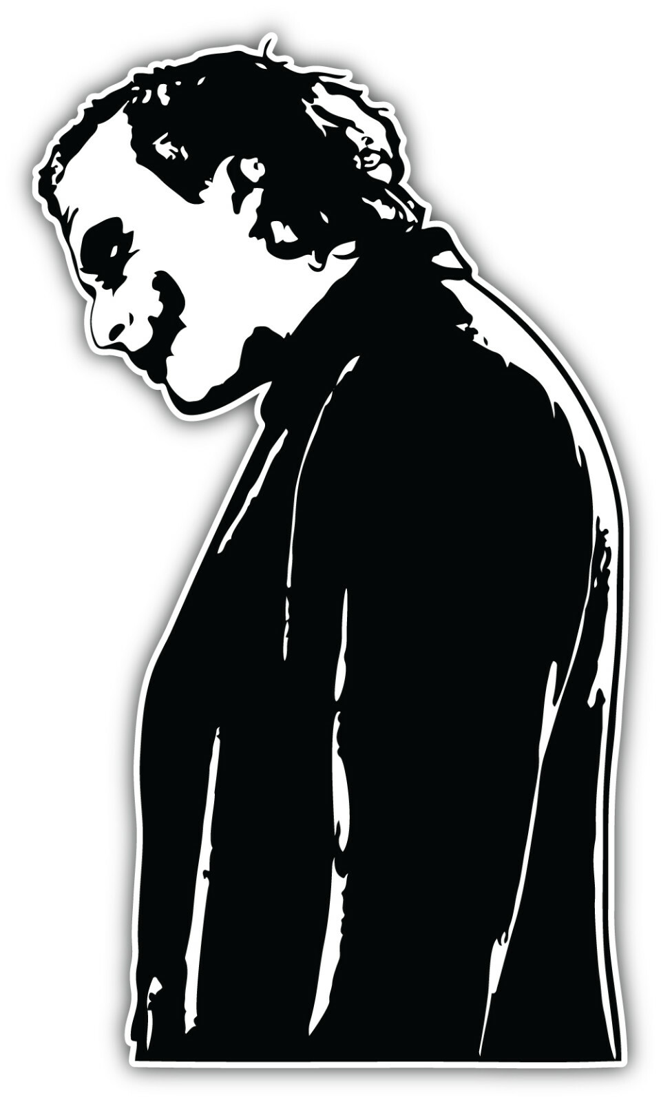 Batman VS Joker Sketch Sticker Bumper Decal – ”SIZES”