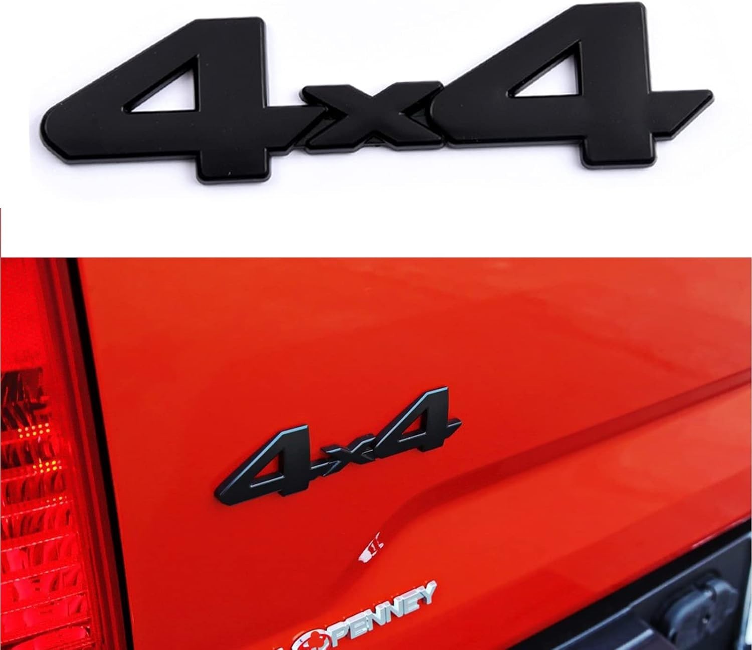 Stylish 3D Chrome 4×4 Emblem Badge – Universal Fit for 4RUNNER, TUNDRA, TACOMA