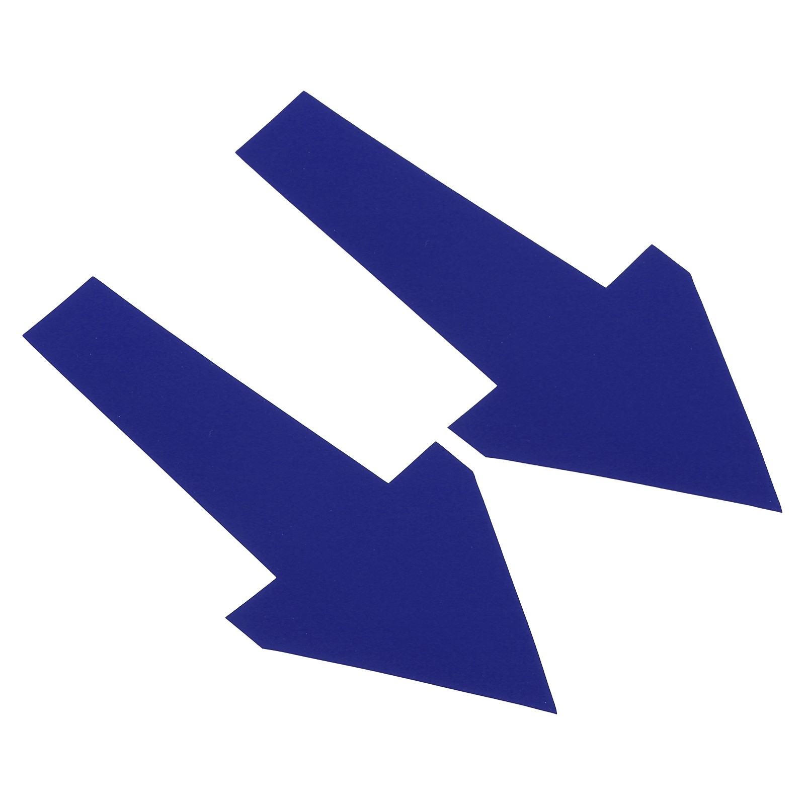 24Pcs 12″ x 6″ Arrow Sticker, PVC Self Adhesive Arrow Sign, Dark Blue