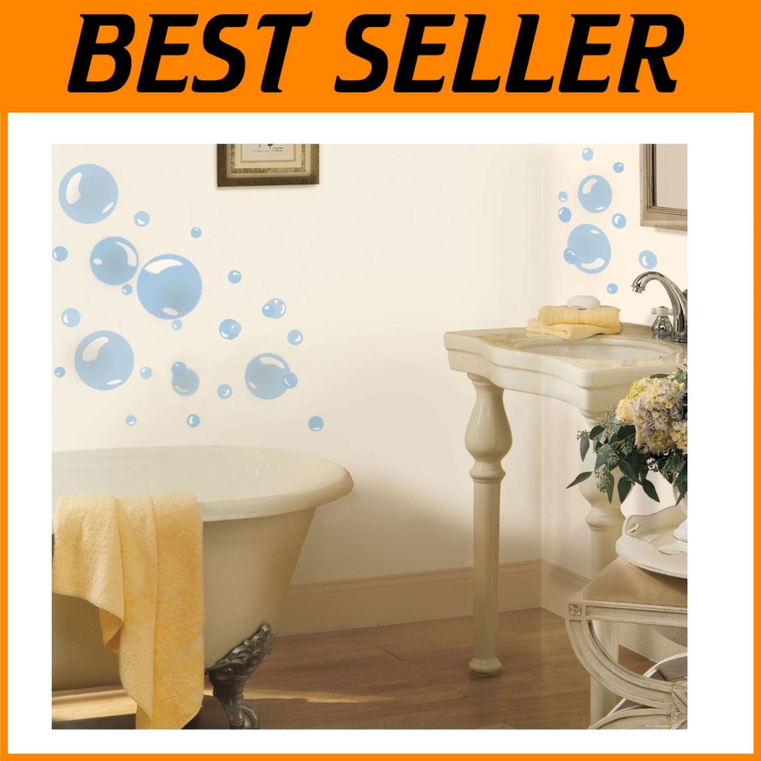 Bubbles Peel & Stick Decals Set