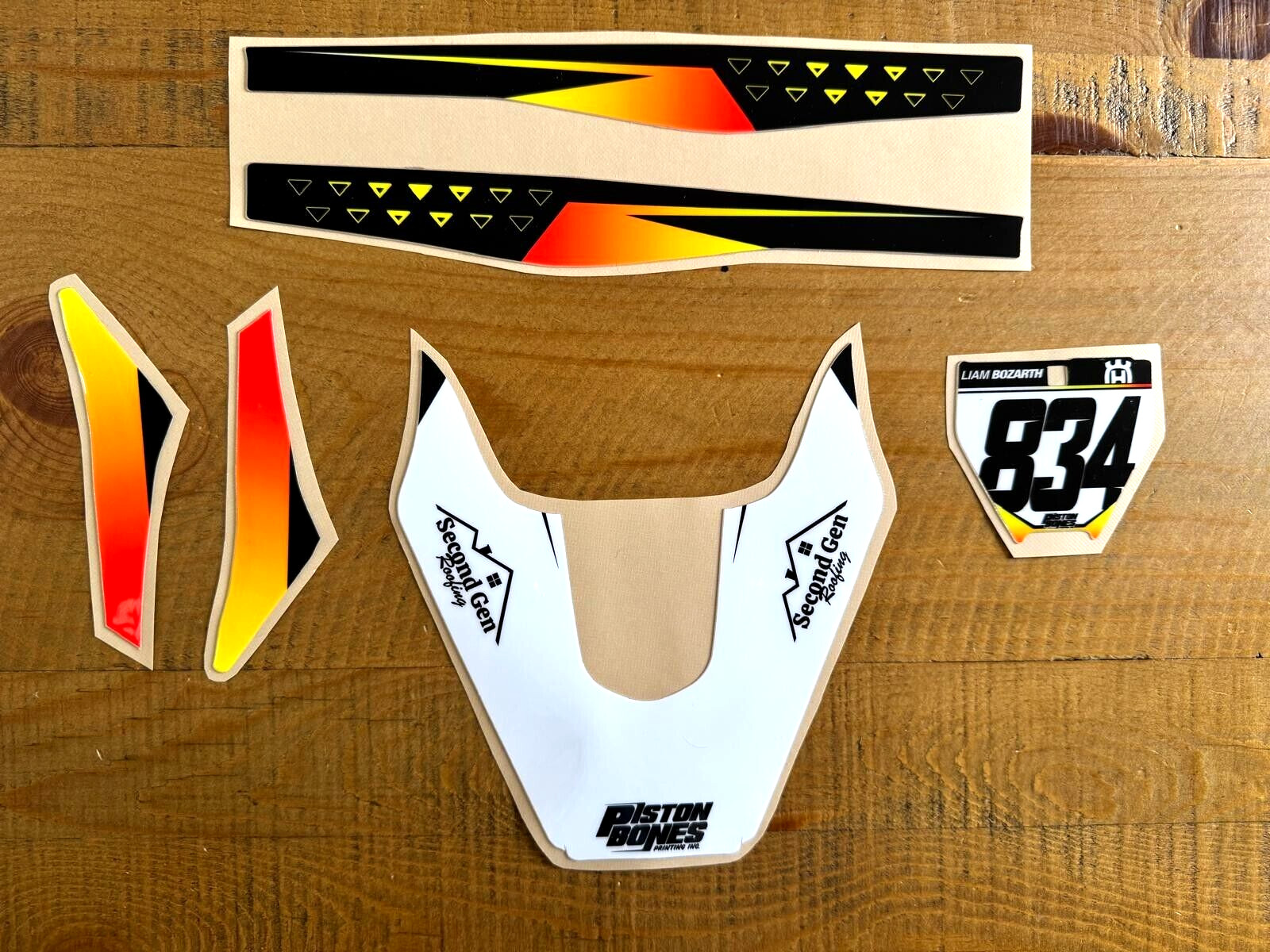 HUSKY 50 2022 FULL CUSTOM GRAPHICS GO KARTS THICK USA MADE QUALITY GLOSS NEW