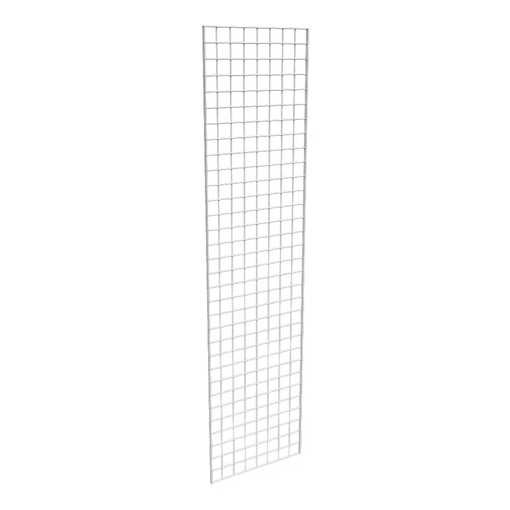 2″W x 8″H Grid Panels White Econoco P3WTE28 (Pack Of 3)