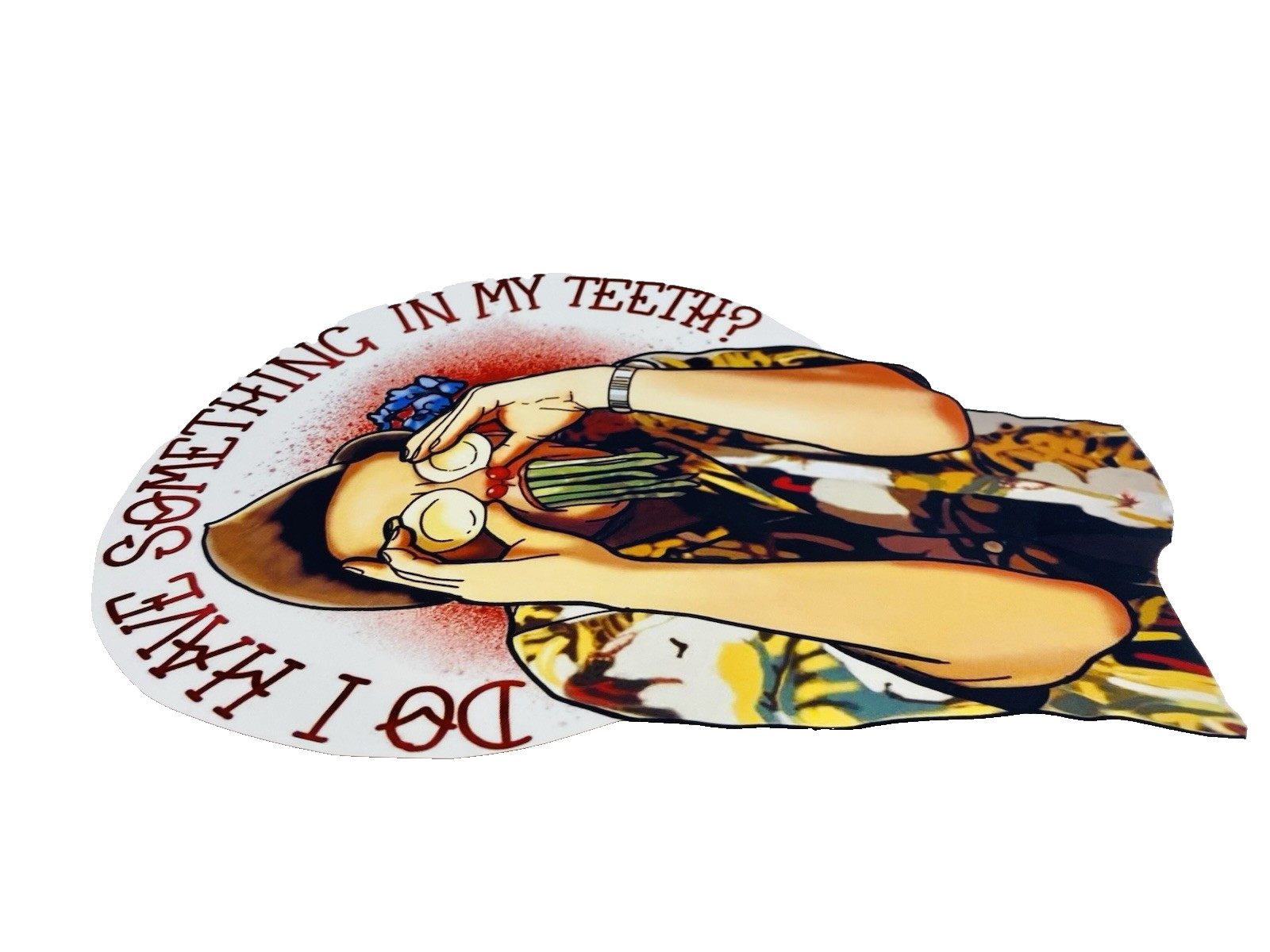 Jim Carrey Ace Ventura Inspired Waterproof Car Decal Poster Vinyl Sticker