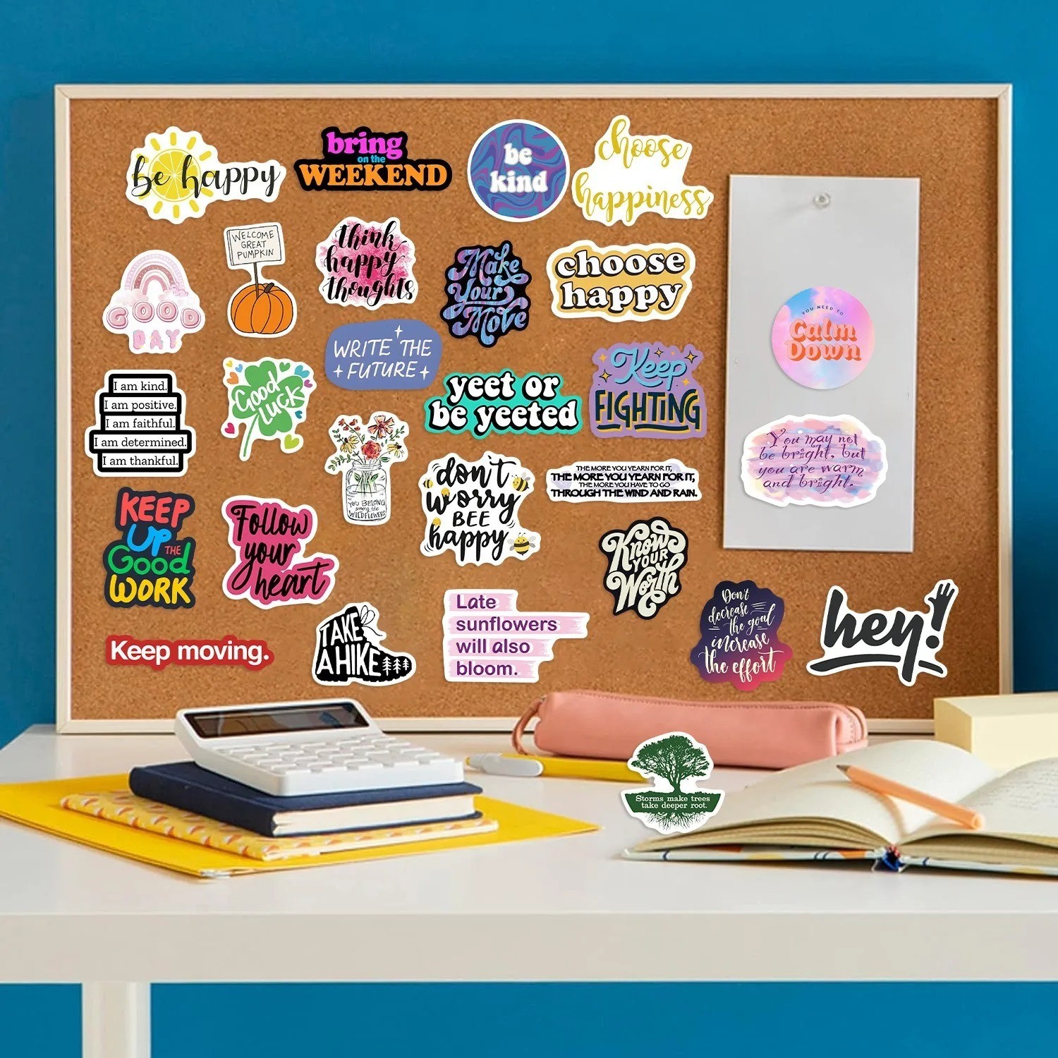 312Pcs Positive Affirmation Stickers Encouraging Slogans Decals for Laptop & DIY