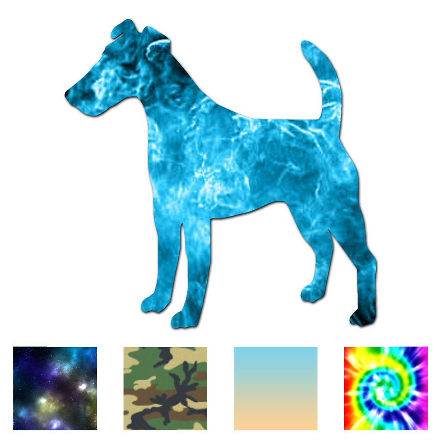 Smooth Fox Terrier Breed – Decal Sticker – Multiple Patterns & Size – ebn2014