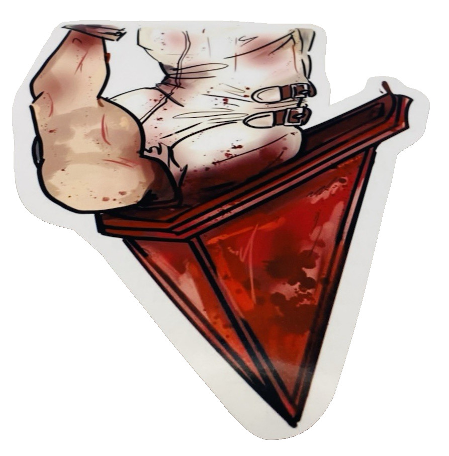 Silent Hill Pyramid Head Inspired Waterproof Car Decal Poster Vinyl Sticker Xbox