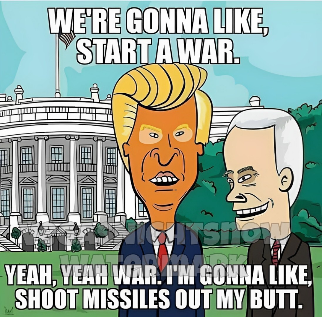 Beavis And Butthead Presidential 3.5 Inch Vinyl Sticker Decal Biden Trump