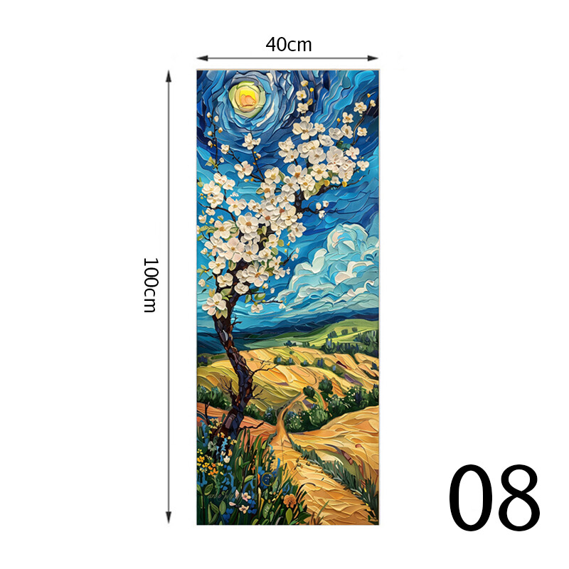 Door Sticker Wallpaper Murals Abstract Self-adhesive Waterproof Elevator Paper
