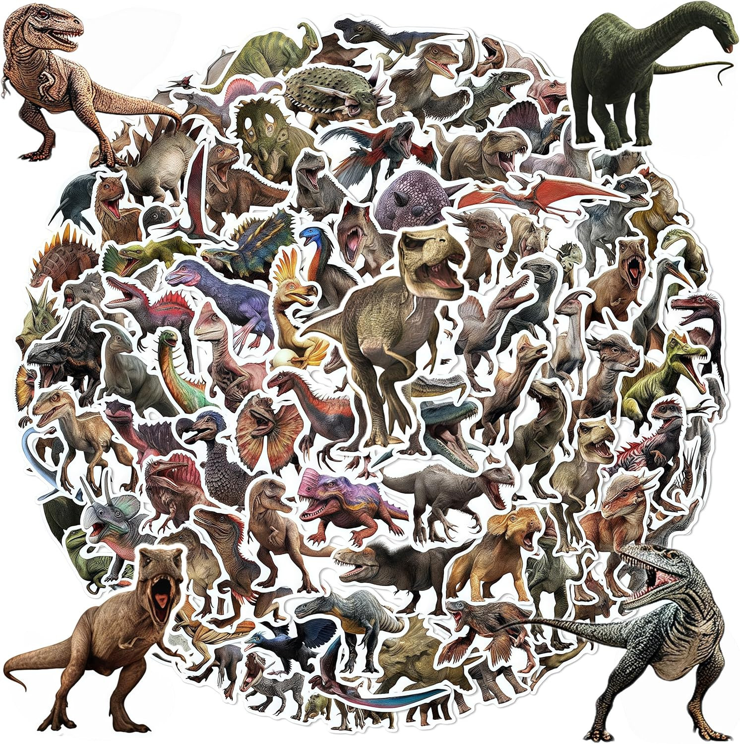 Animal Stickers for Kids, 100PCS Vinyl Stickers Bulk for Waterbottle Laptop Scra
