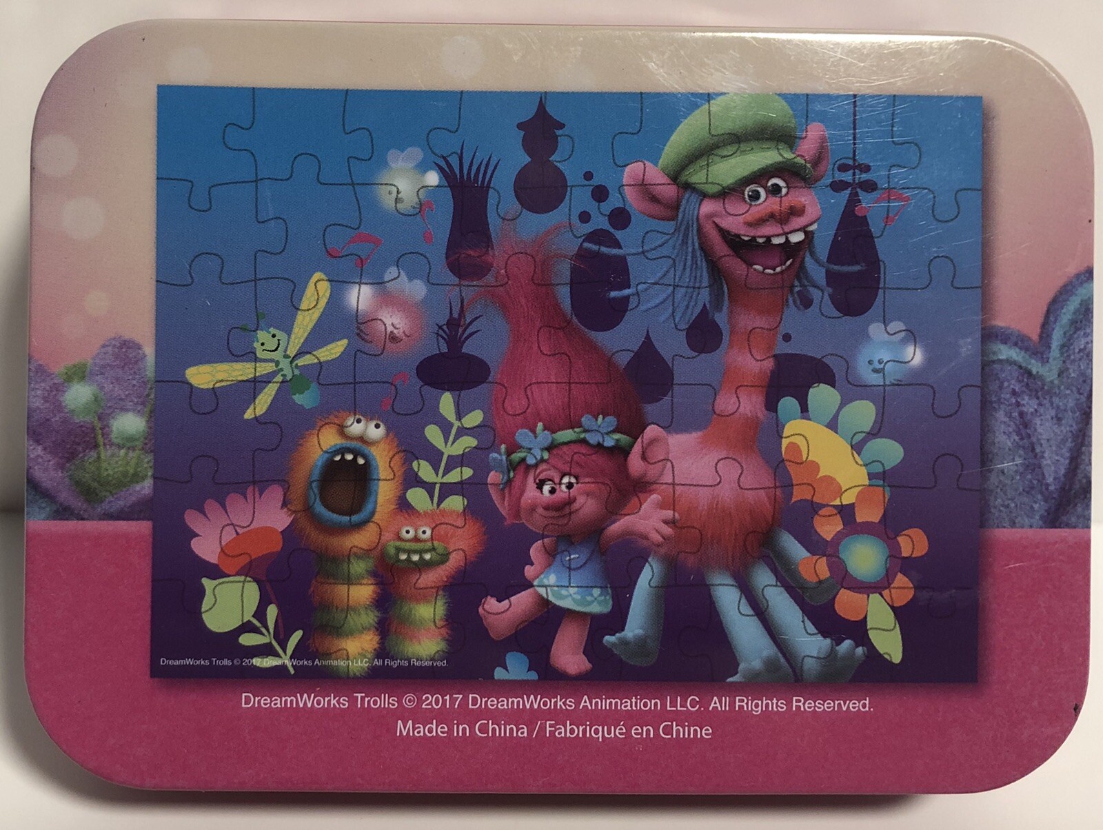 TROLLS Roommates 24 Wall Decals, Puzzle & Necklace Activity Sets- Mixed Lot of 5