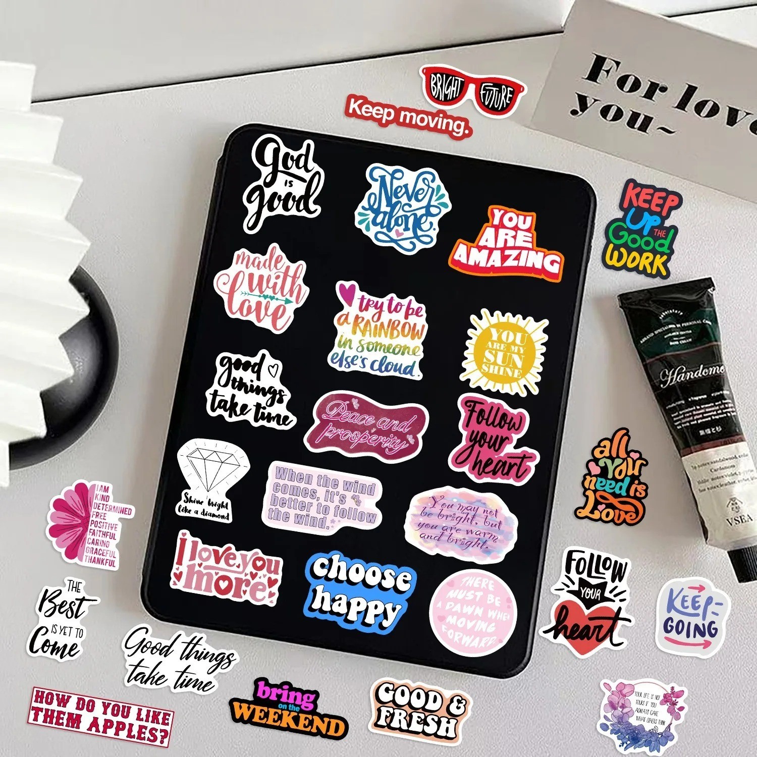 312Pcs Positive Affirmation Stickers Encouraging Slogans Decals for Laptop & DIY