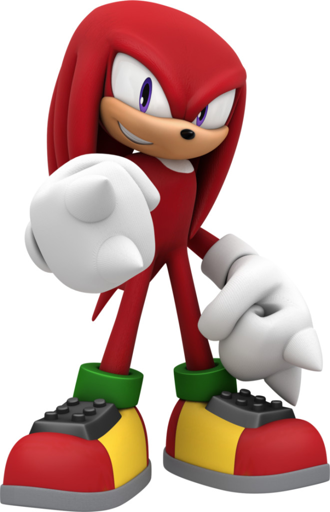 Sonic the hedgehog knuckles sticker sega weatherproof bumper vinyl decal