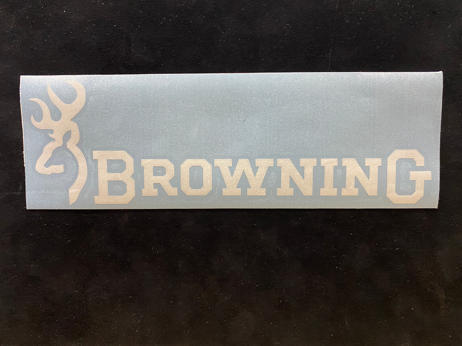 Browning 9 inch Vinyl Transfer Sticker for Car Window – Pick Color