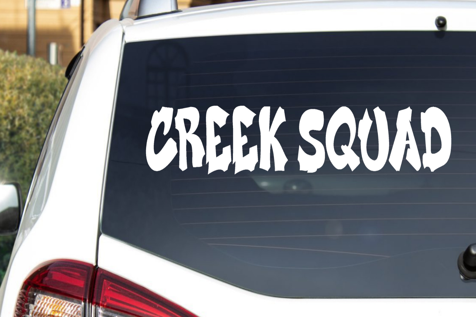 CREEK SQUAD – HOLLER BOYS CreekSquad Decal CNC cut Decal Vinyl Sticker