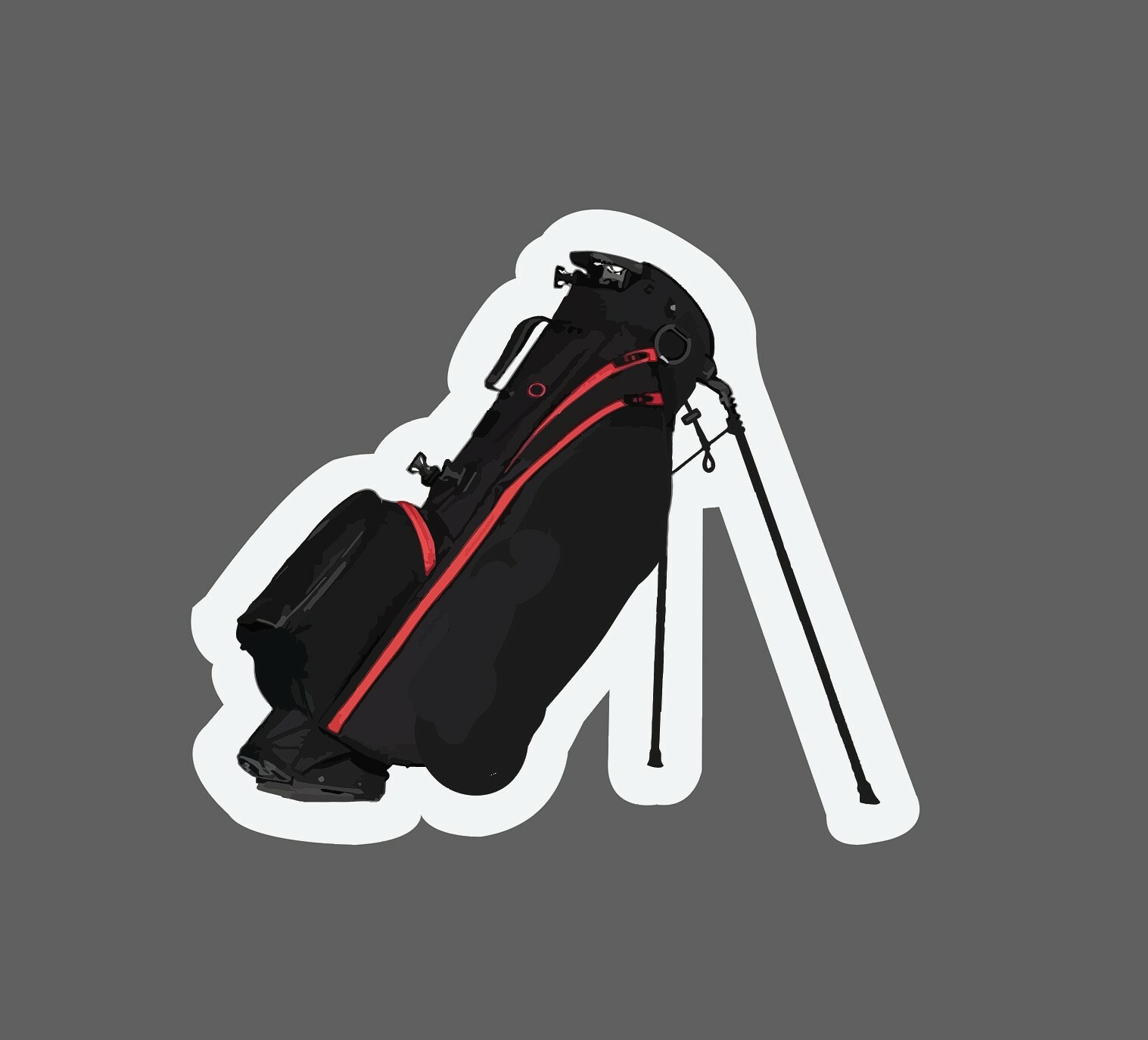 Golf Bag Sticker Pro Course Waterproof – Buy Any 4 For $1.75 Each Storewide!