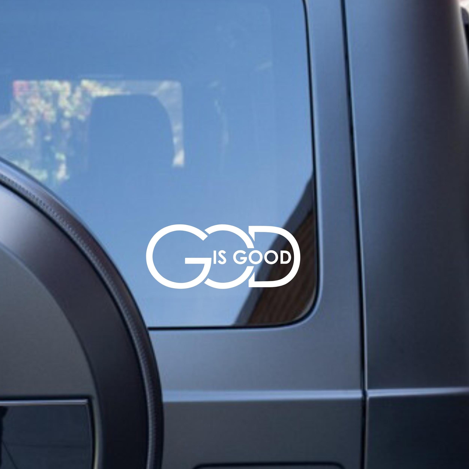 God Is Good – Christian Car Vinyl Decal Bumper Sticker
