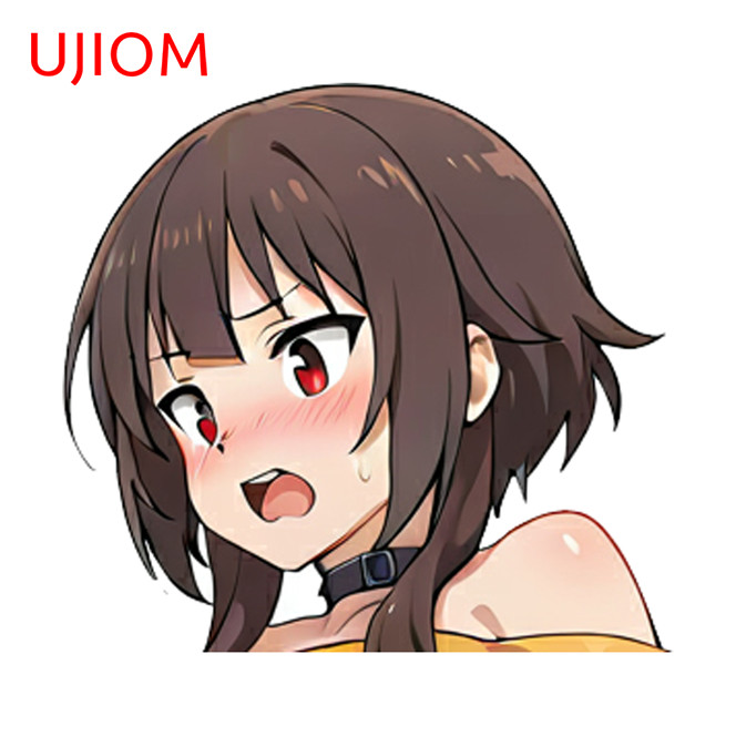EARLFAMILY 5.1″ Megumin Anime Car Sticker Hood Fashionable Artistic RV Decals
