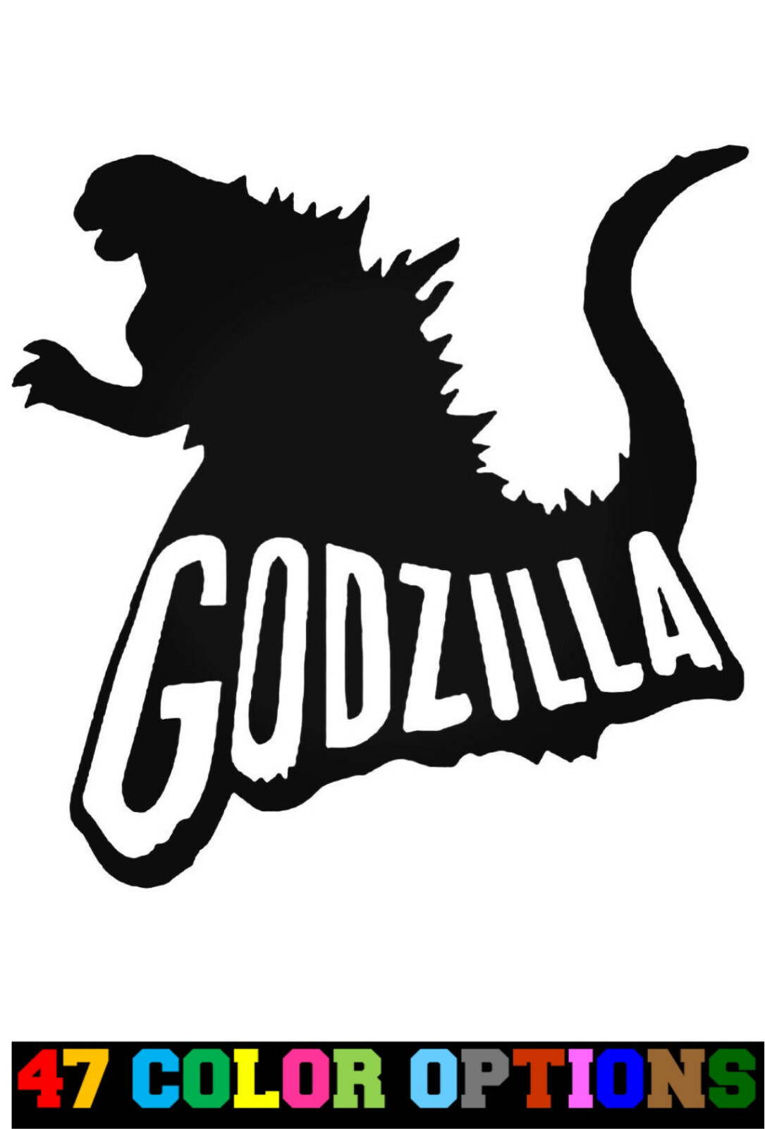 Vinyl Decal Truck Car Sticker Laptop – TV Movies Horror Kaiju Monster Godzilla