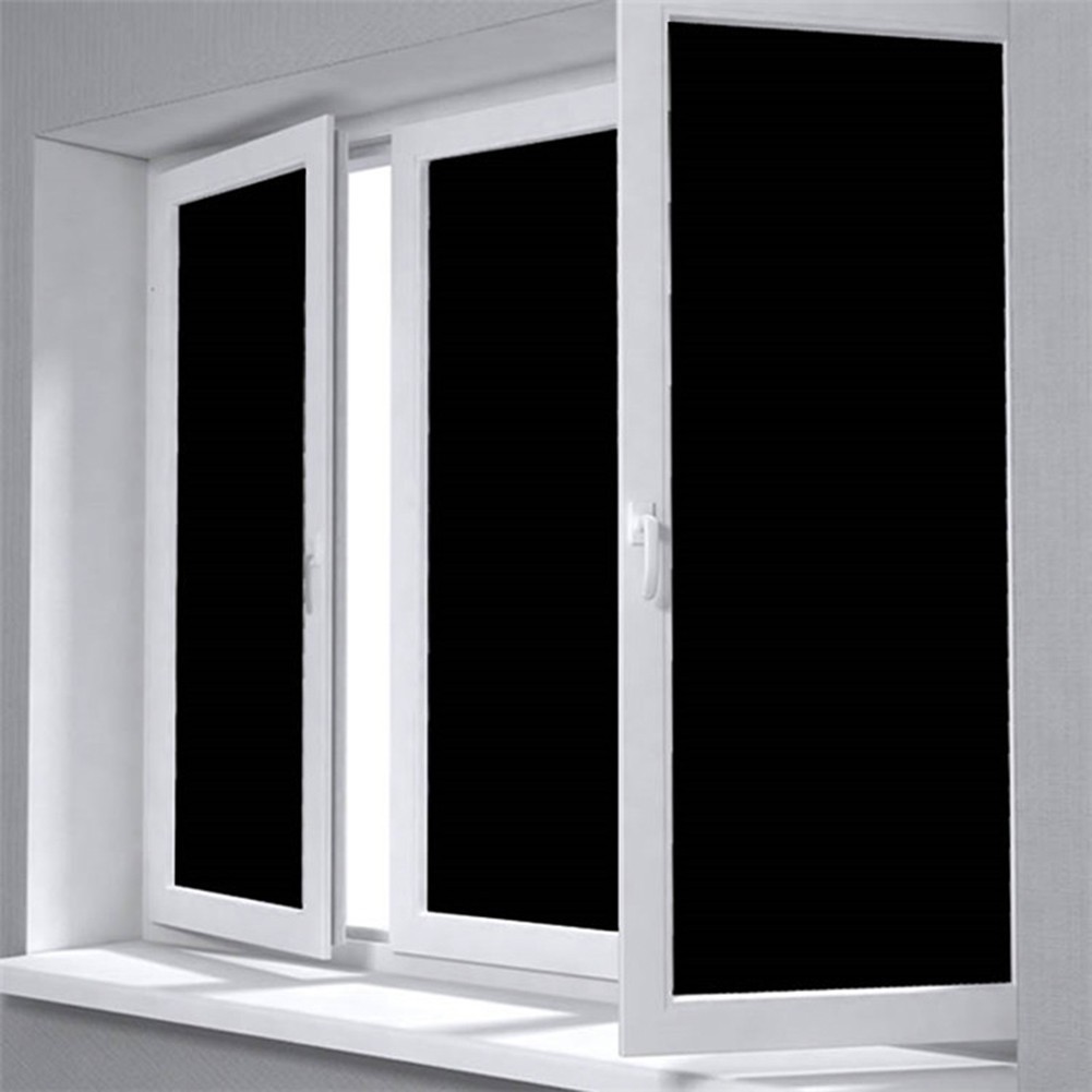 PVC Black Glass Film for Kitchens and Bathrooms Easy Installation