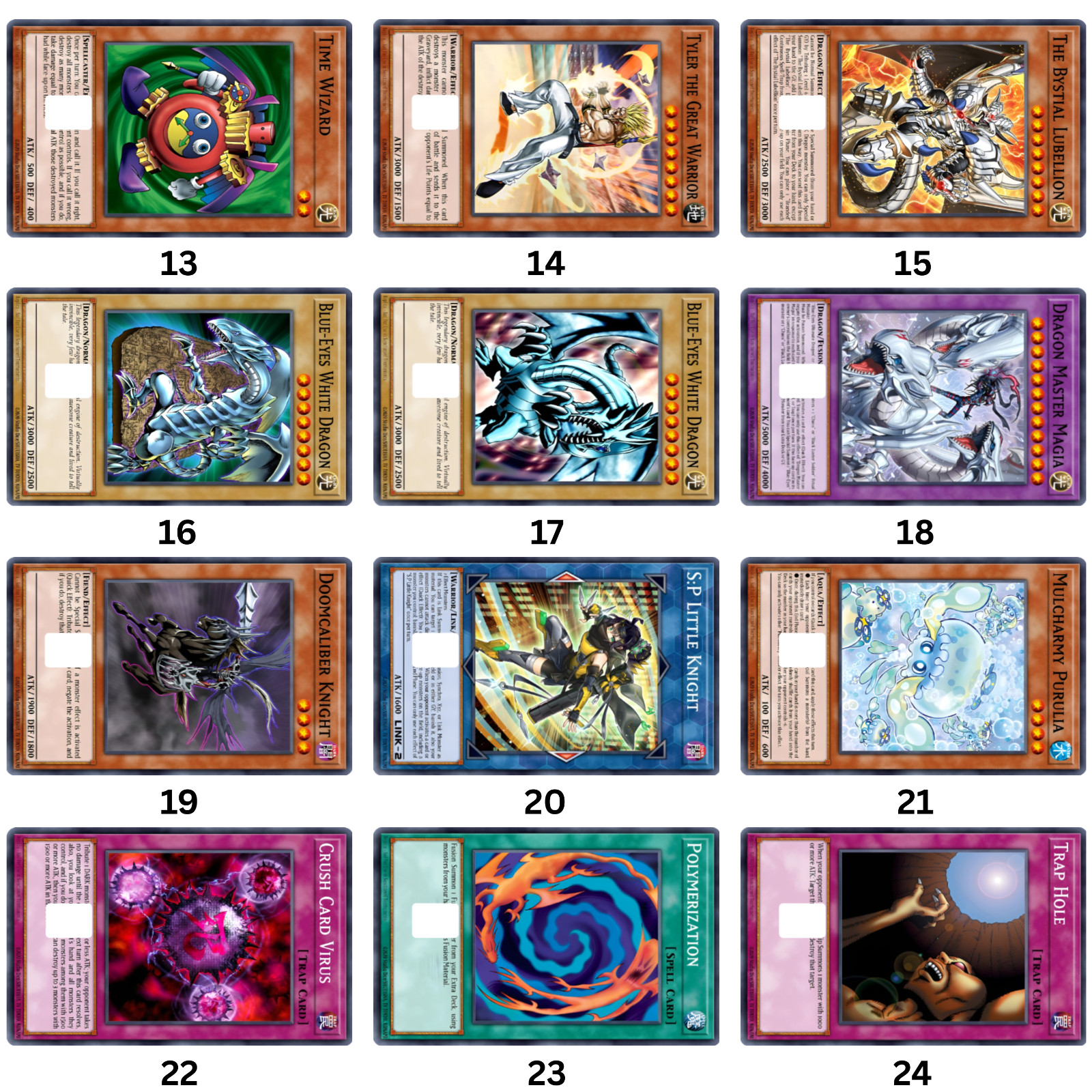 Custom Glossy Yugioh Card Stickers/Credit-Debit Card/High Quality Print