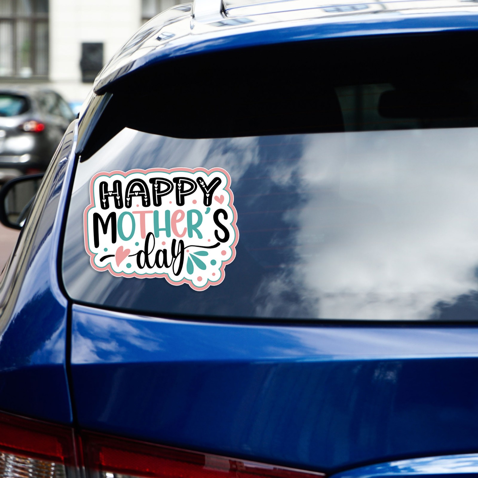 Happy Mothers Day – Vinyl Decal Sticker – Car Window Laptop – #724
