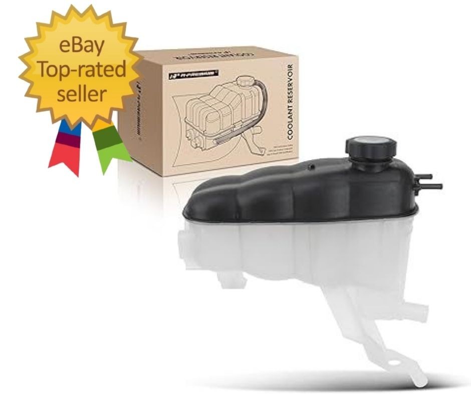Coolant Expansion Reservoir Tank with Cap Compatible with Chevrolet Silverado 15