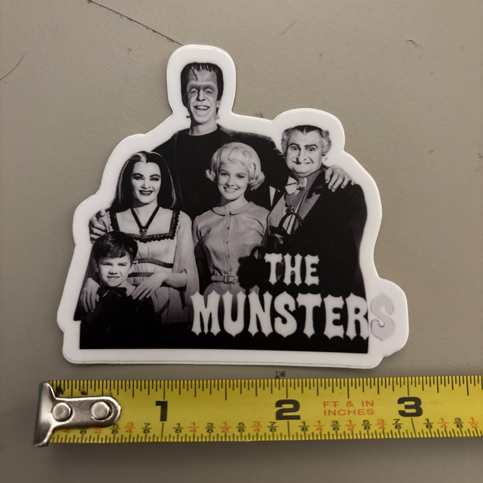 The Munsters – Sticker Decal Is Dishwasher Safe